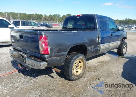 2004 Chevrolet Silverado 1500 Ls from USA, damaged, VIN 2GCEC19T841177552